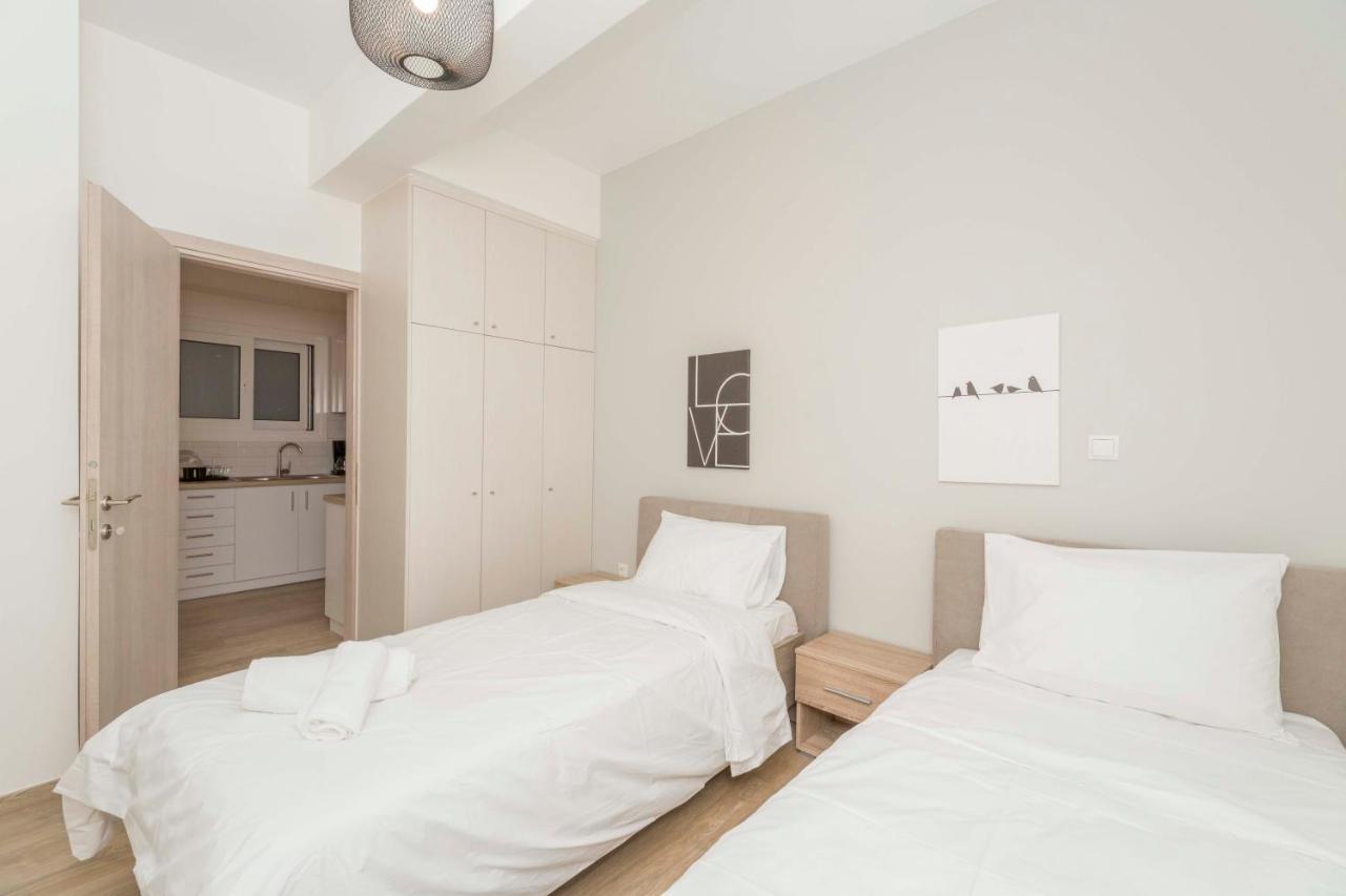 Modern Flat In Central Athens #4 Bagian luar foto