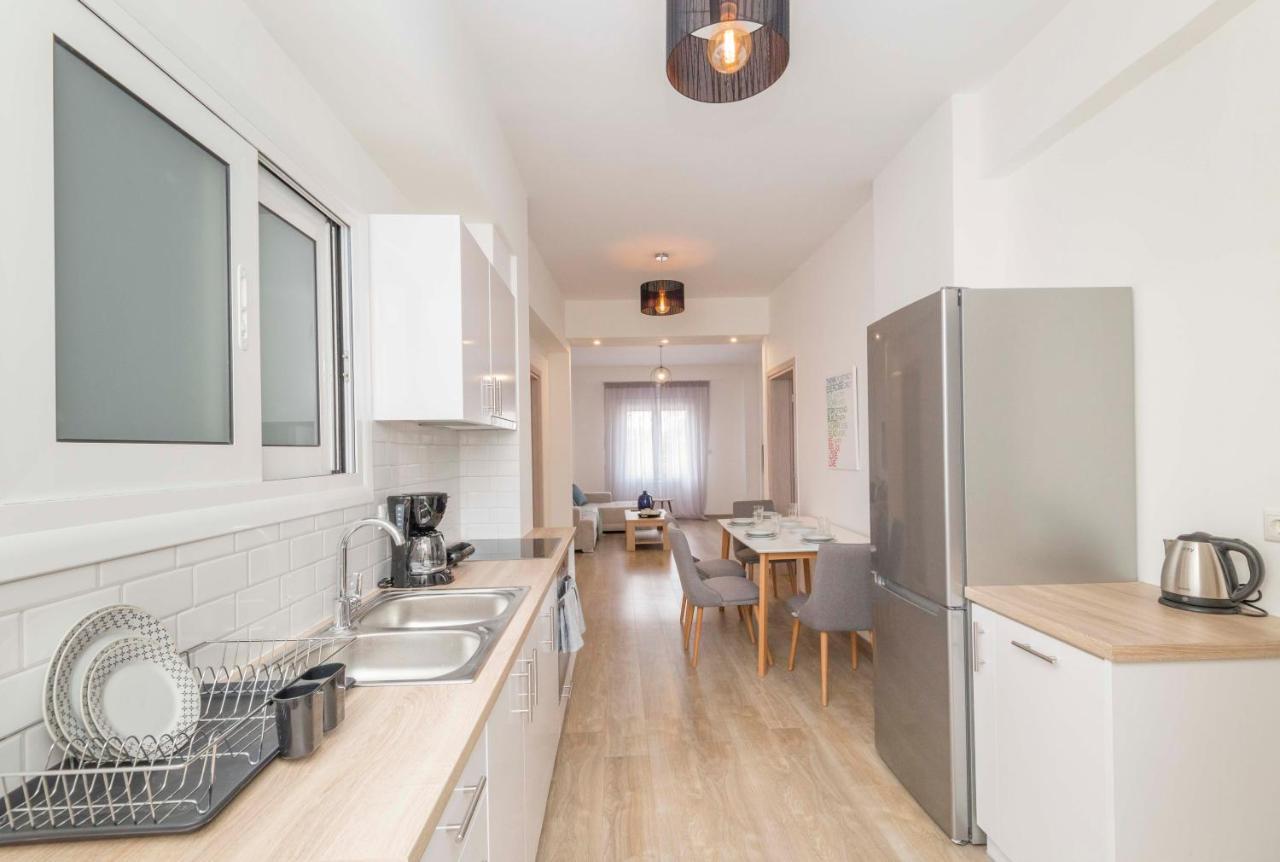 Modern Flat In Central Athens #4 Bagian luar foto