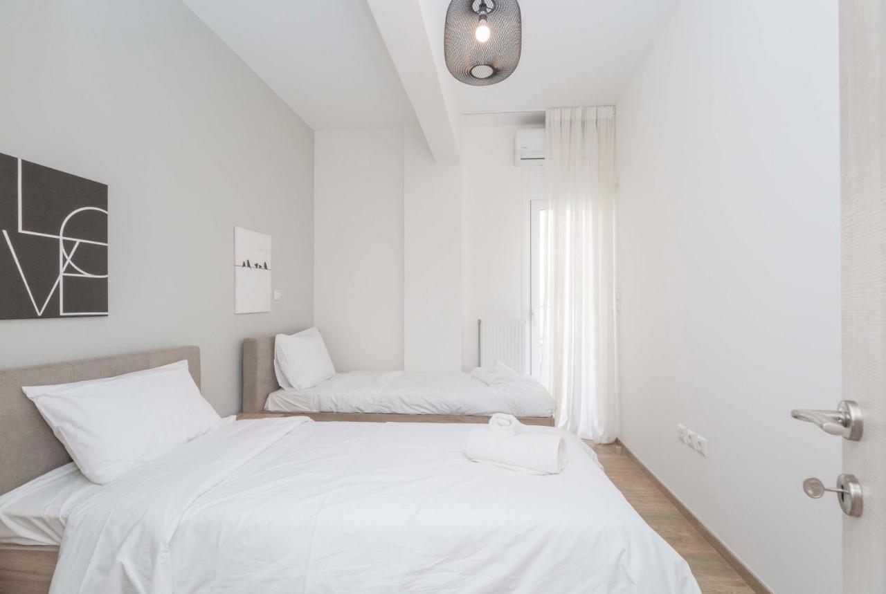 Modern Flat In Central Athens #4 Bagian luar foto